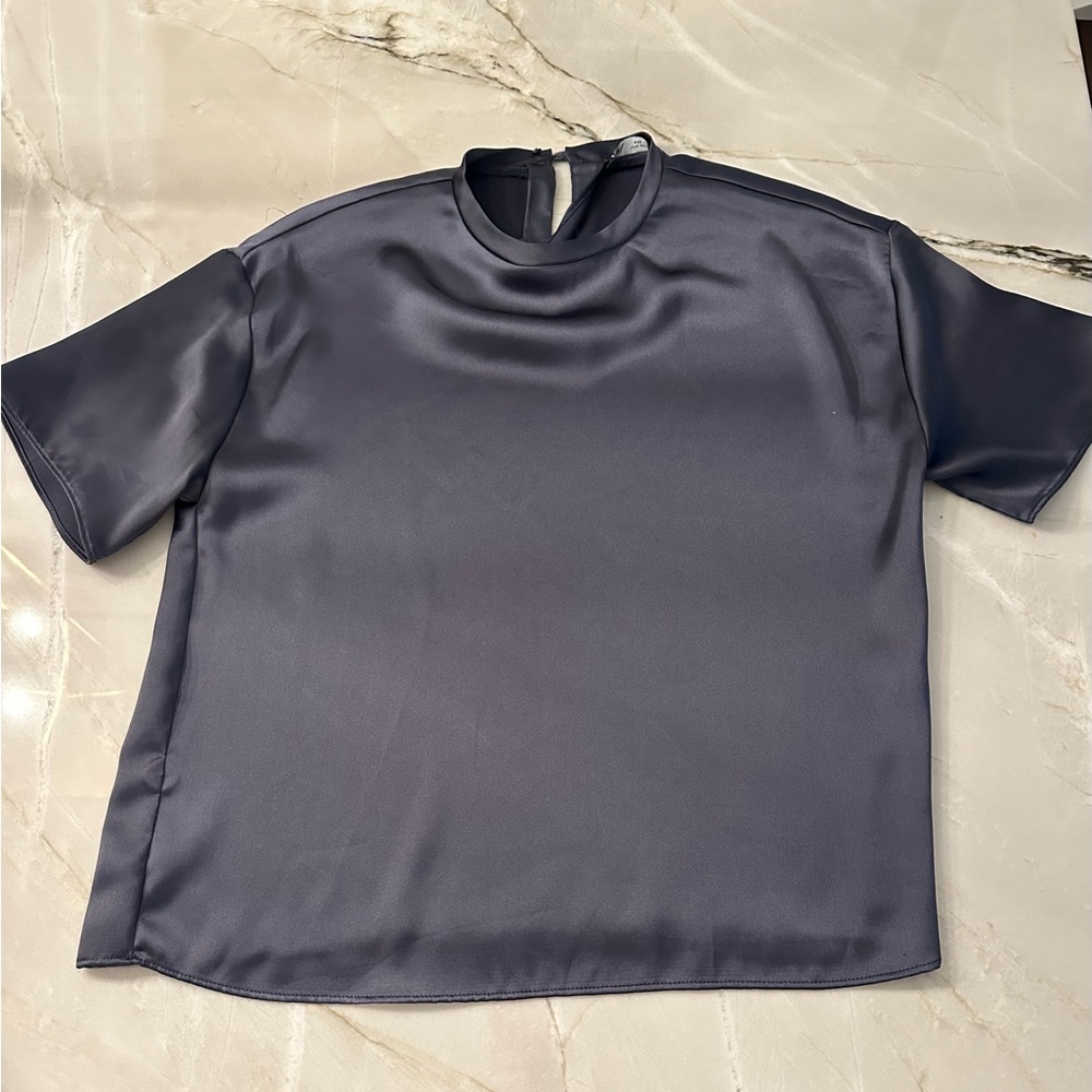 Zara silk blouse